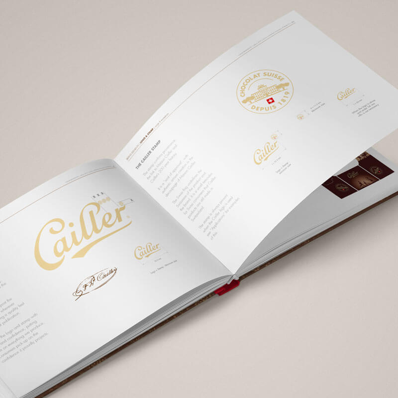 Cailler Suisse Maison Cailler packaging branding identité visuelle story-telling