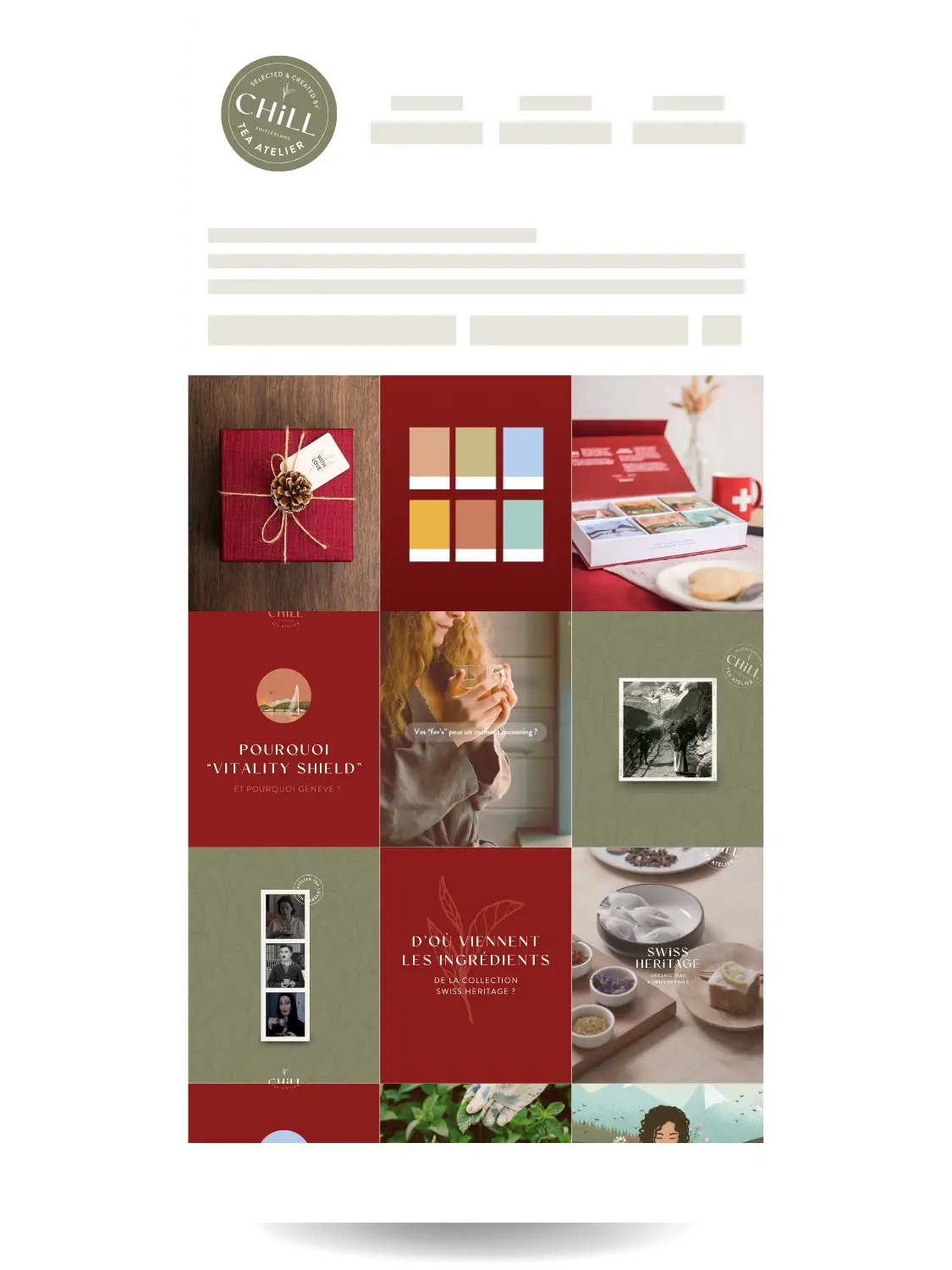 template canva adapté pour chill tea atelier